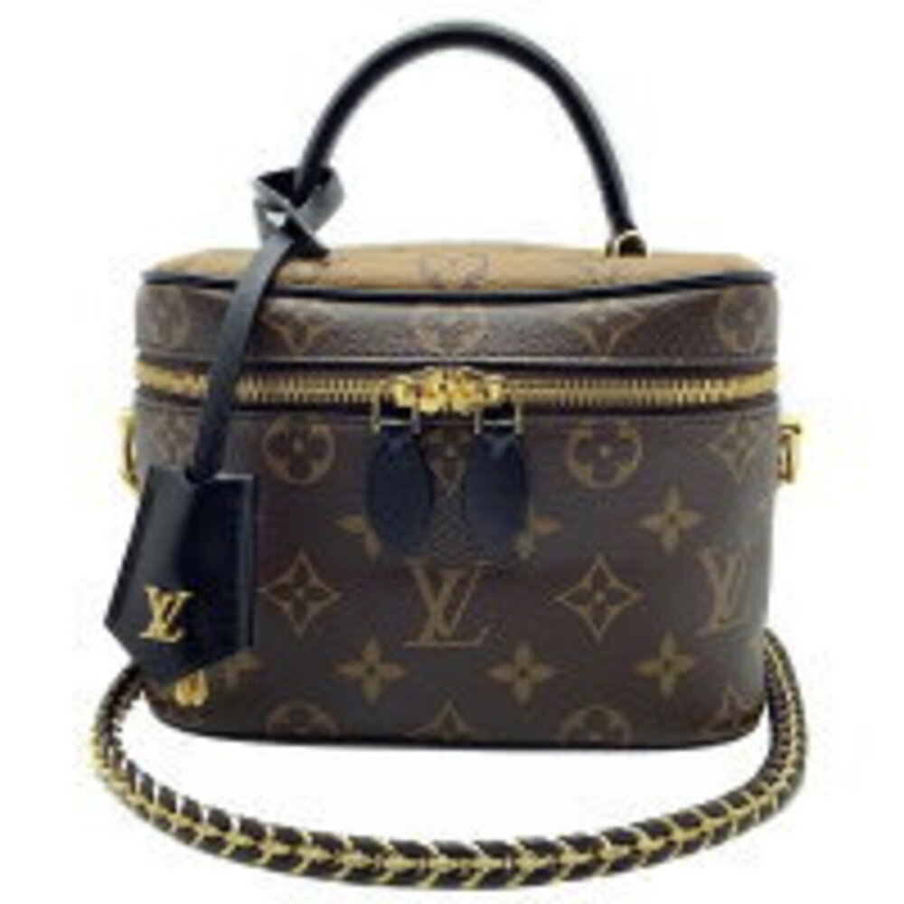 LOUIS VUITTON Vanity NV Monogram Reverse Shoulder Bag Chain